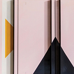 Дизайнерский комод с геометрическим рисунком Arredi варинант исполнения - 2 | Loft Concept в Тюмени