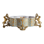 Чаша с орнаментом на бронзовых ножках в виде львов Eden Garden варинант исполнения - 3 | Loft Concept в Тюмени