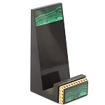 Подставка для телефона из натурального камня малахит Stone Stand варинант исполнения - 1 | Loft Concept в Тюмени