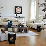 Приставной столик из массива манго AMORPHOUS варинант исполнения - 3 | Loft Concept в Тюмени