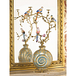 Бронзовый подсвечник Птичий рай Flora варинант исполнения - 5 | Loft Concept в Тюмени