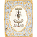 Декоративный постер в раме с рельефным растительным узором арабески New Collection of Arabesques Poster варинант исполнения - 4 | Loft Concept в Тюмени