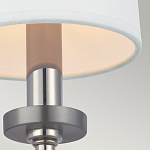 Бра для ванных комнат с белым тканевым цилиндрическим плафоном Feiss варинант исполнения - 2 | Loft Concept в Тюмени