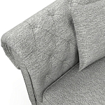 Мебельная ткань Шенилл серый цвет 138 см T4-34 варинант исполнения - 4 | Loft Concept в Тюмени