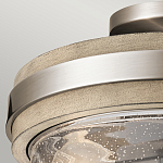 Потолочный светильник с прозрачным стеклянным плафоном с эффектом пузырьков Kichler варинант исполнения - 3 | Loft Concept в Тюмени