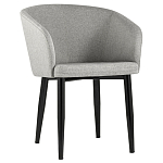 Мягкое кресло на металлических ножках Shaggy Grey варинант исполнения - 1 | Loft Concept в Тюмени