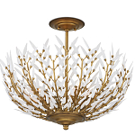 Потолочный светильник в форме цветка Hanging Flowers варинант исполнения - 2 | Loft Concept в Тюмени