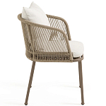 Кресло уличное Bonnie Beige Chair варинант исполнения - 3 | Loft Concept в Тюмени