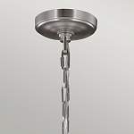 Люстра двухъярусная с белыми матовыми стеклянными плафонами в форме винных бокалов Feiss варинант исполнения - 6 | Loft Concept в Тюмени