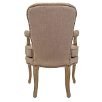 Кресло Aubrey Classical Armchair brown flax варинант исполнения - 2 | Loft Concept в Тюмени