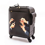 Чемодан дорожный SELETTI Travel Kit Trolley Lipstick Black варинант исполнения - 3 | Loft Concept в Тюмени