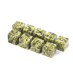 Камни для охлаждения виски из натурального камня змеевик Natural Stone Cube варинант исполнения - 4 | Loft Concept в Тюмени