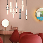 Подвесной светильник с белыми матовыми плафонами Hiding secrets варинант исполнения - 6 | Loft Concept в Тюмени