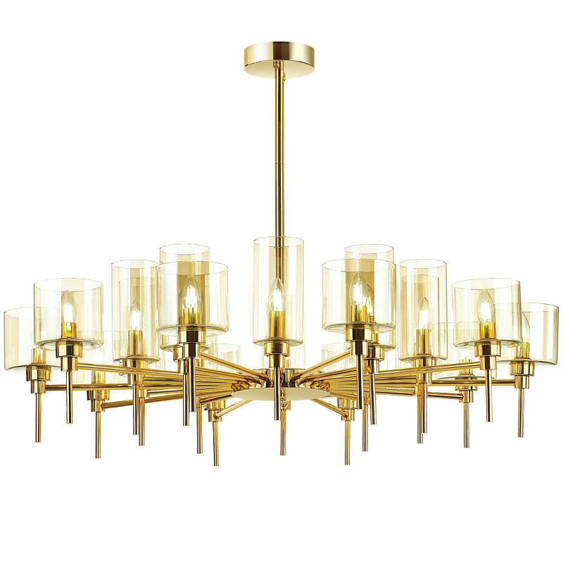 Люстра AXO Light Spillray Gold Lamps 20 Золотой Янтарь (Amber) Люстра AXO Light Spillray Gold Lamps 20 Золотой Янтарь (Amber) в Тюмени | Loft Concept