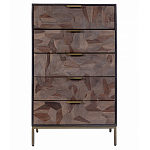 Высокая тумба с выдвижными ящиками Mosaic варинант исполнения - 1 | Loft Concept в Тюмени