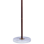 Торшер с плиссированным белым абажуром Pleated White Floor Lamp варинант исполнения - 3 | Loft Concept в Тюмени