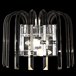 Бра цвета никель с изогнутыми хрустальными элементами Radiant Ribbons варинант исполнения - 1 | Loft Concept в Тюмени