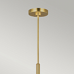 Люстра с 6-ю лампами на тонких изогнутых рожках в современном стиле Feiss варинант исполнения - 3 | Loft Concept в Тюмени