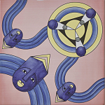 Плитка дизайнерская с узором Дива варинант исполнения - 3 | Loft Concept в Тюмени