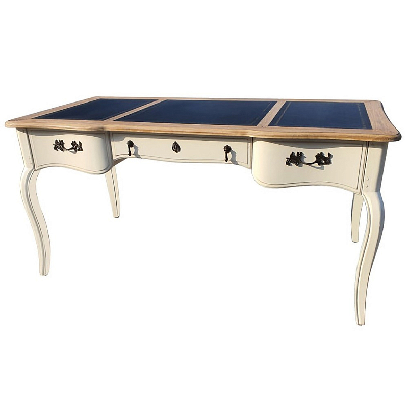 Письменный стол в стиле прованс Eulalie Montmartre Provence Desk Белый Черный Древесина Письменный стол в стиле прованс Eulalie Montmartre Provence Desk Белый Черный Древесина в Тюмени | Loft Concept