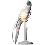 Настольная лампа в виде попугая White Parrot Table Lamp варинант исполнения - 1 | Loft Concept в Тюмени