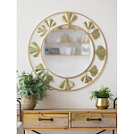 Зеркало настенное в металлическом обрамлении Mirror Golden Portal варинант исполнения - 3 | Loft Concept в Тюмени