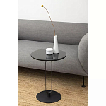 Кофейный столик черный круглый Graceful Base варинант исполнения - 1 | Loft Concept в Тюмени