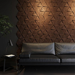 Гипсовая 3D панель с принтографией PM-50 варинант исполнения - 2 | Loft Concept в Тюмени