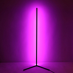 Торшер черного цвета на угловом основании Arteriors варинант исполнения - 3 | Loft Concept в Тюмени