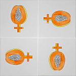 Плитка дизайнерская Женский фркут варинант исполнения - 1 | Loft Concept в Тюмени