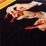 Коврик Seletti Lipstick Black варинант исполнения - 2 | Loft Concept в Тюмени