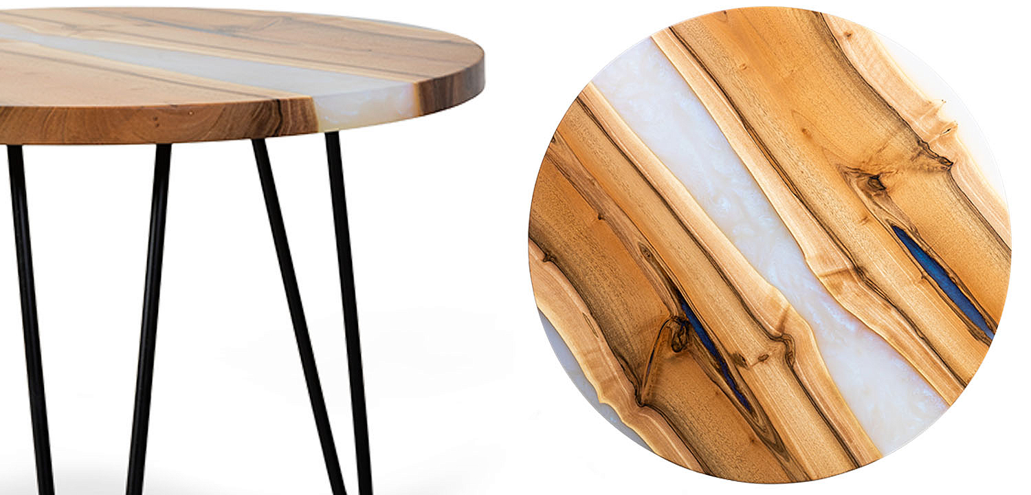 Приставной стол Side Table River Collection Приставной стол Side Table River Collection - Loft-Concept в Тюмени