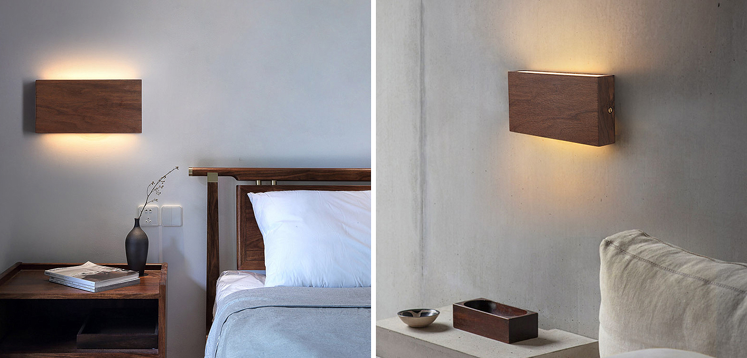 Wall Lamp Retro Square Fixtures Led Up and Down Бра Темное дерево Wall Lamp Retro Square Fixtures Led Up and Down Бра Темное дерево - Loft-Concept в Тюмени