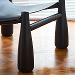 Кресло черно-белое со съемными подушками Celebrity варинант исполнения - 5 | Loft Concept в Тюмени