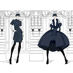 Megan Hess. Elegance варинант исполнения - 6 | Loft Concept в Тюмени