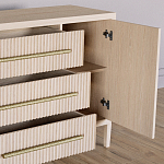 Буфет Primo с тремя ящиками и двумя фасадами Светлый дуб варинант исполнения - 6 | Loft Concept в Тюмени