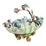 Чаша в виде листка лотоса с птицами Eden Garden варинант исполнения - 1 | Loft Concept в Тюмени