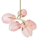 Дизайнерский Светильник Lilly Pink Tulip Lamp розовый плафон  варинант исполнения - 1 | Loft Concept в Тюмени