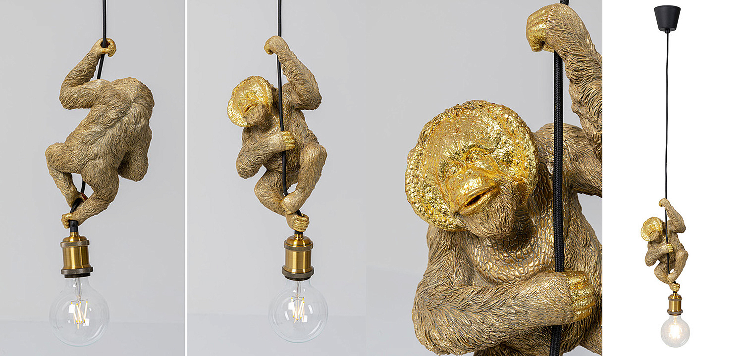 Подвесной светильник Орангутанг Golden Orangutan Подвесной светильник Орангутанг Golden Orangutan - Loft-Concept в Тюмени