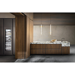 Кухонный гарнитур из массива дуба и камня Ratio Dada Engenereed варинант исполнения - 10 | Loft Concept в Тюмени