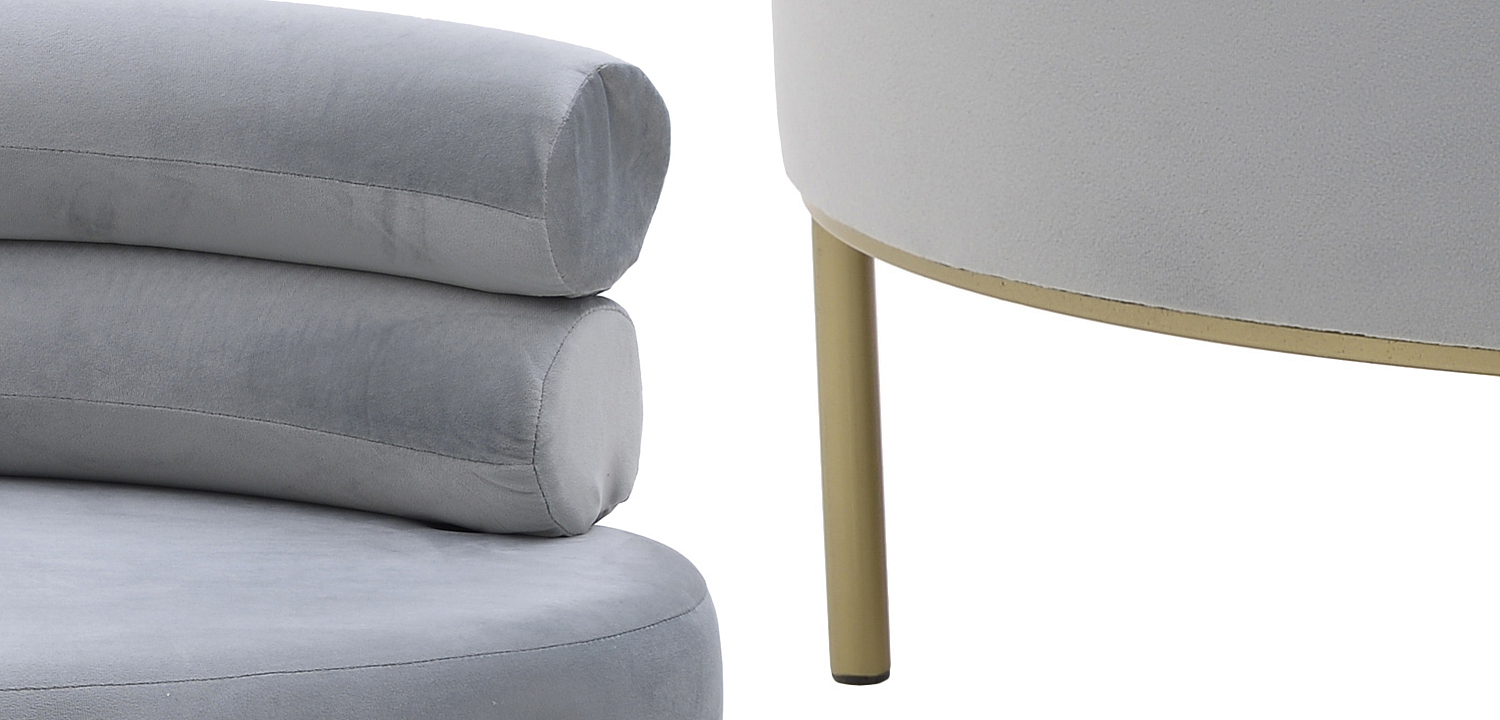 Кушетка Fening Lounge Gray Кушетка Fening Lounge Gray - Loft-Concept в Тюмени