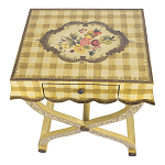 Приставной столик с ящиком в стиле ретро Vintage Rustic Tablecloth варинант исполнения - 4 | Loft Concept в Тюмени