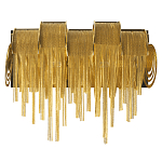 Бра с металлическими дугами и цепочками 33 см Atlantis Chain варинант исполнения - 9 | Loft Concept в Тюмени