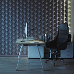 Гипсовая 3D Панель DRAGON SCALE - A варинант исполнения - 2 | Loft Concept в Тюмени