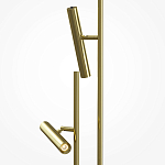 Напольный торшер светодионый золотой Lumen Duo варинант исполнения - 2 | Loft Concept в Тюмени