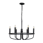 Люстра круглая с 6-ю лампами Kichler варинант исполнения - 8 | Loft Concept в Тюмени