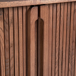 Низкий буфет с 2-мя раздвижными дверцами Toinette Light Cupboard варинант исполнения - 6 | Loft Concept в Тюмени