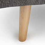 Раскладной диван Lavoie Grey Sofa варинант исполнения - 5 | Loft Concept в Тюмени