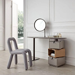 Консоль с зеркалом и  3-мя вращающимися ящиками Eloida варинант исполнения - 2 | Loft Concept в Тюмени