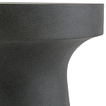 Приставной стол из искусственного камня Chess Black варинант исполнения - 2 | Loft Concept в Тюмени